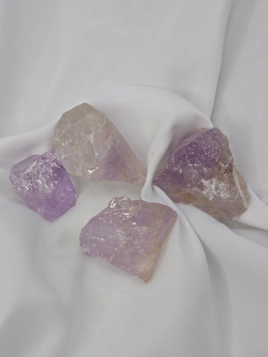 Raw Amethyst w/Moon Bag – The Crystal of Calm & Spiritual Clarity