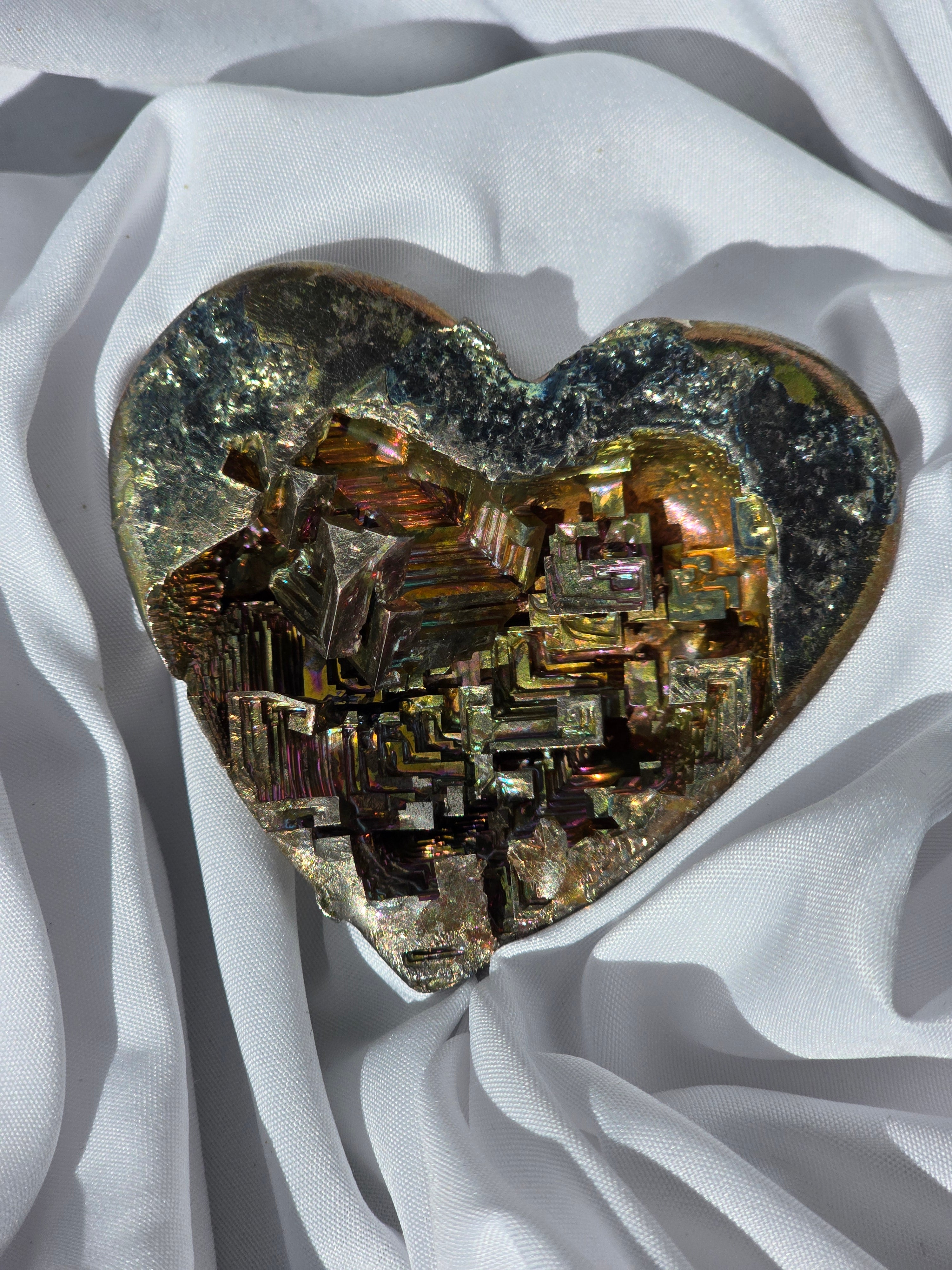 (B2)Bismuth Crystal – Rainbow Energy Transformation