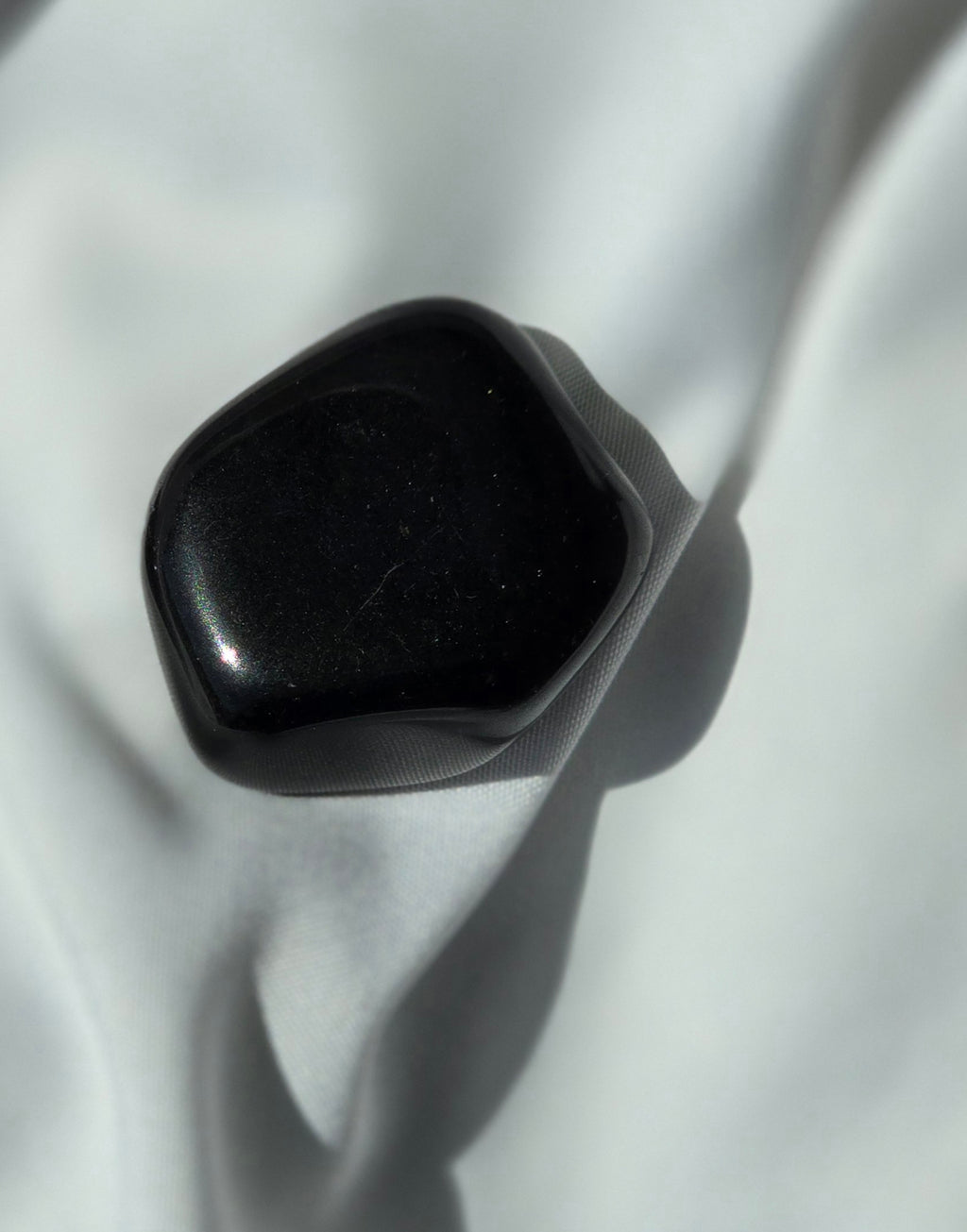 Polished Black Obsidian Stones – Protection • Strength • Grounding