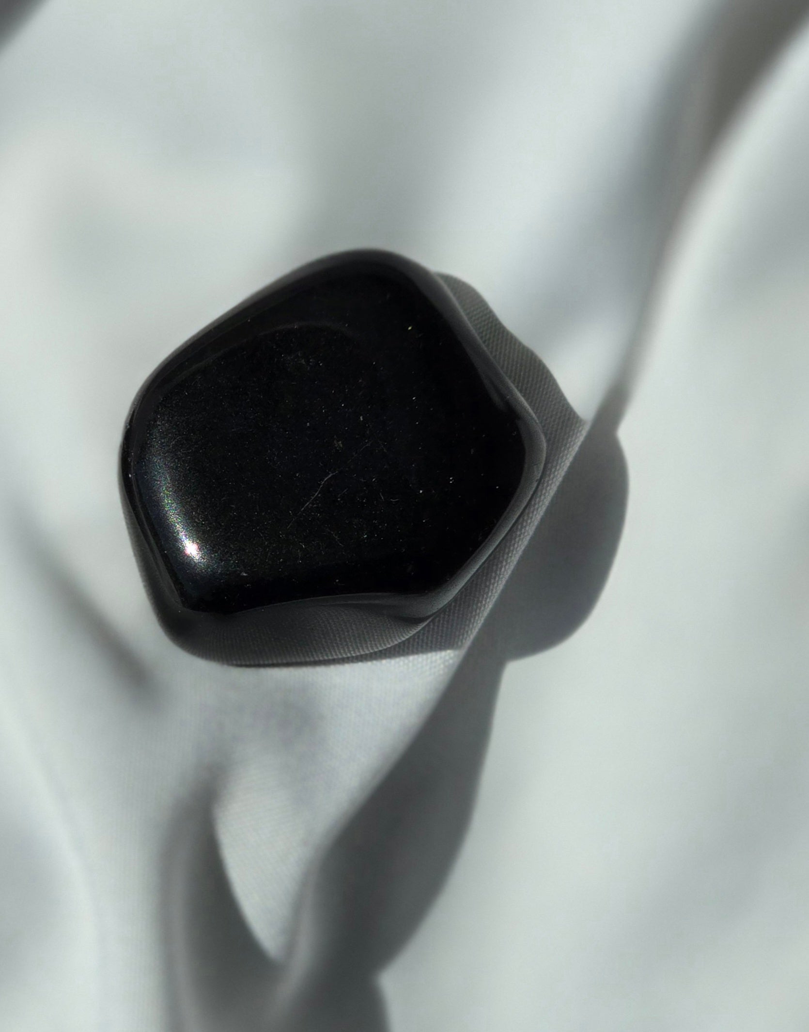 Polished Black Obsidian Stones – Protection • Strength • Grounding