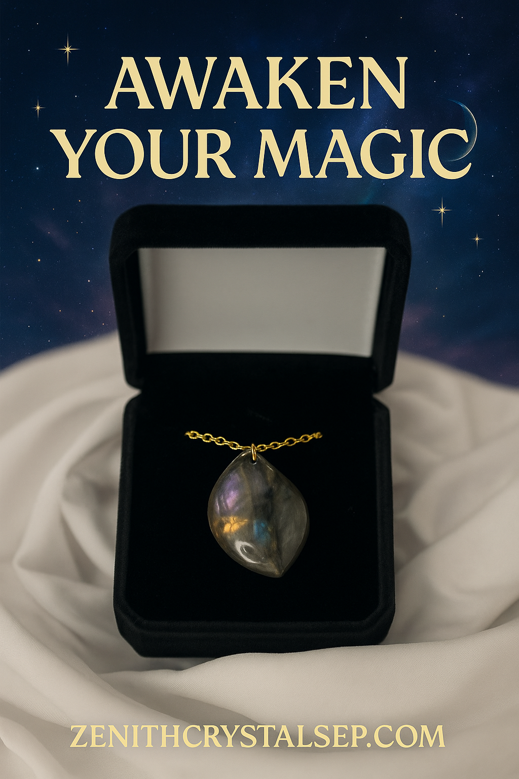 Labradorite Crystal | Transformation • Intuition • Protection