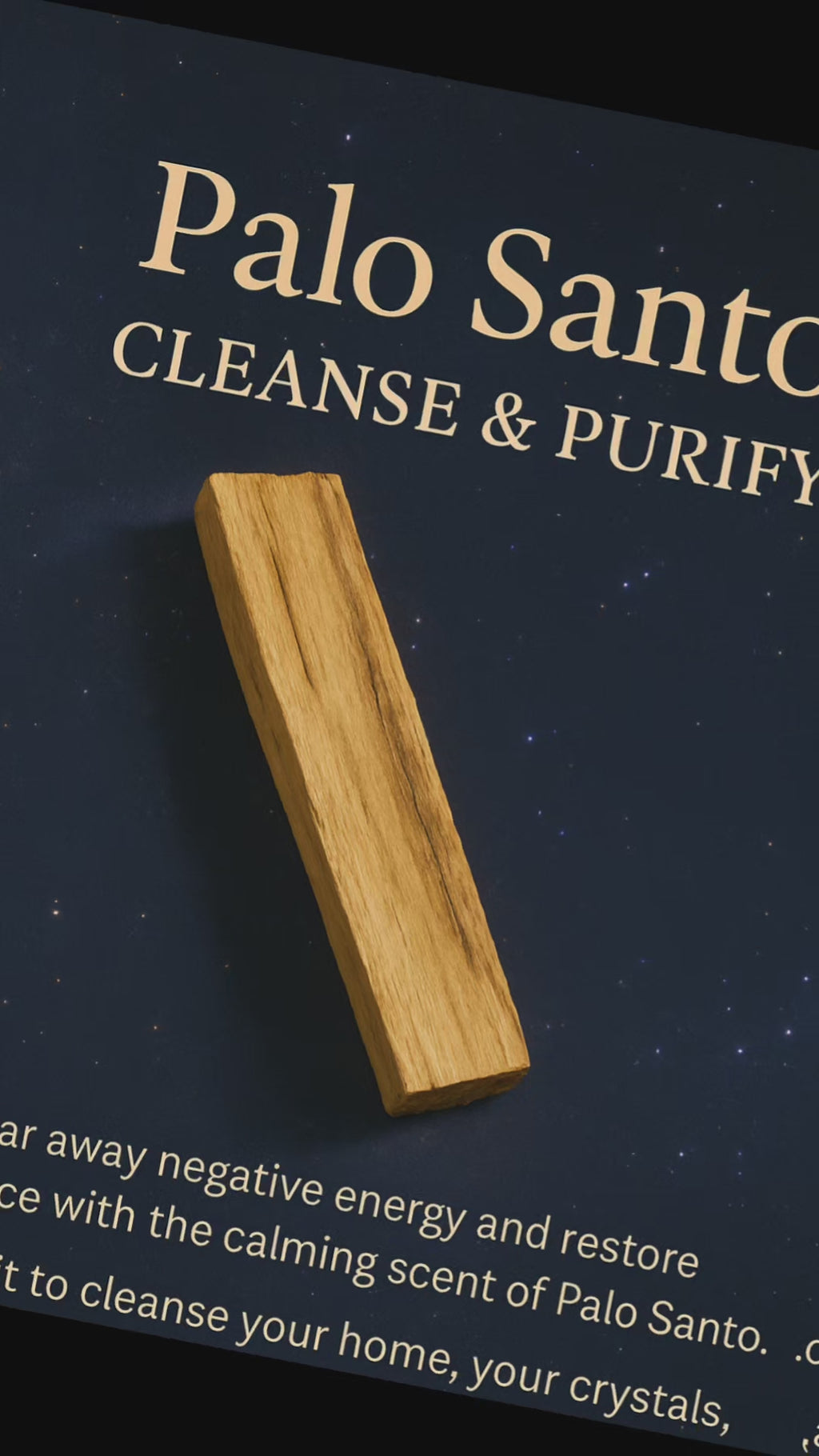 Palo Santo -cleansing