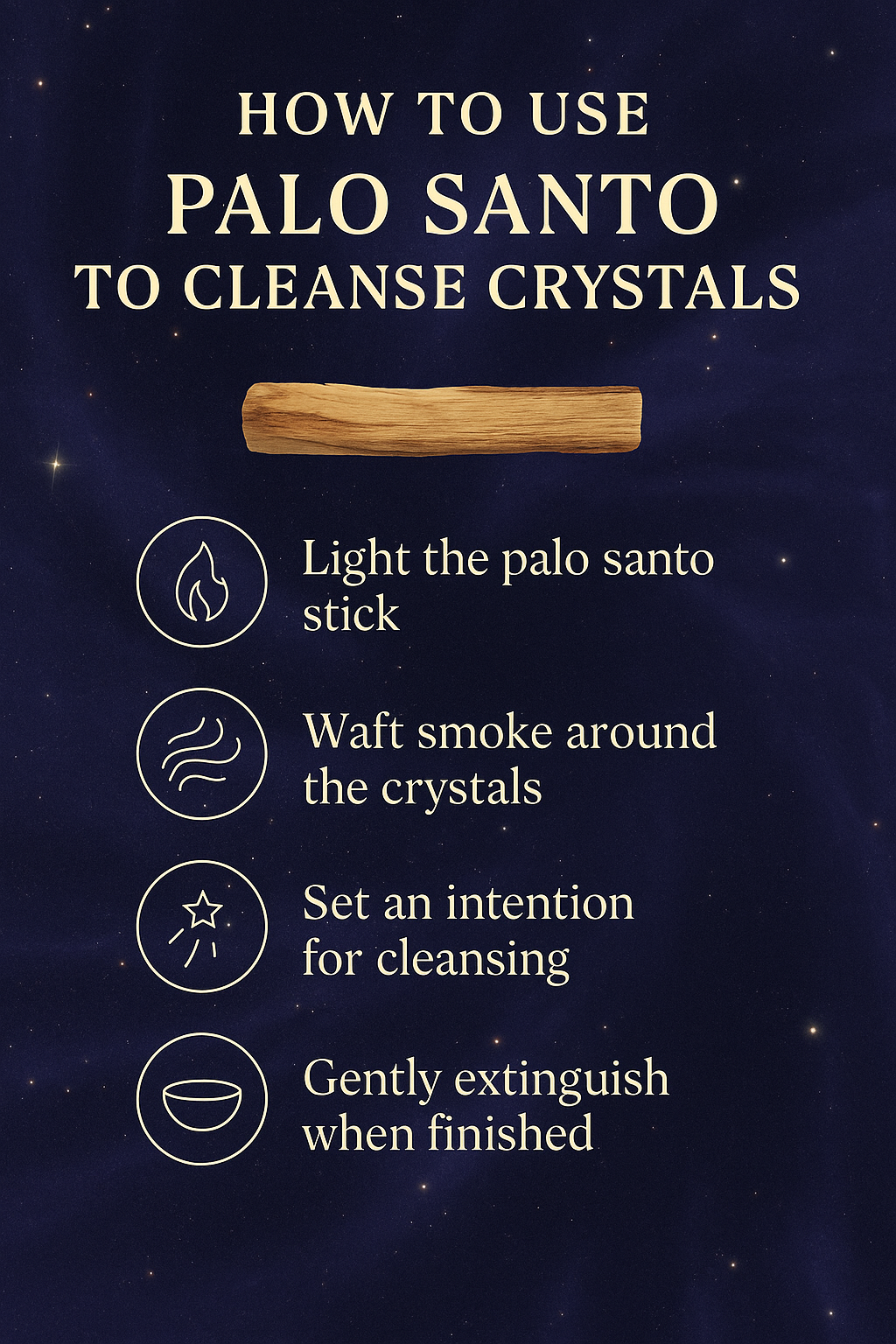 Palo Santo -cleansing